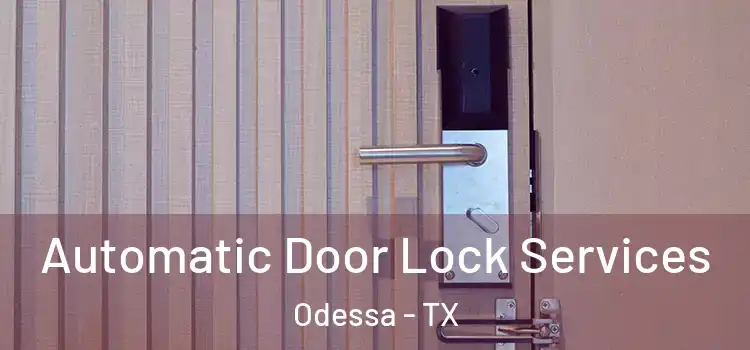 Automatic Door Lock Services Odessa - TX