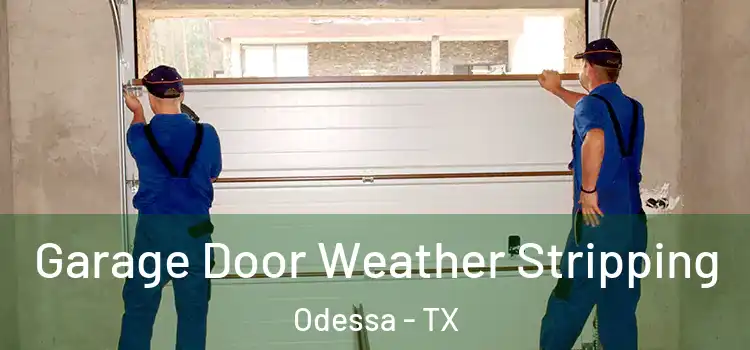  Garage Door Weather Stripping Odessa - TX