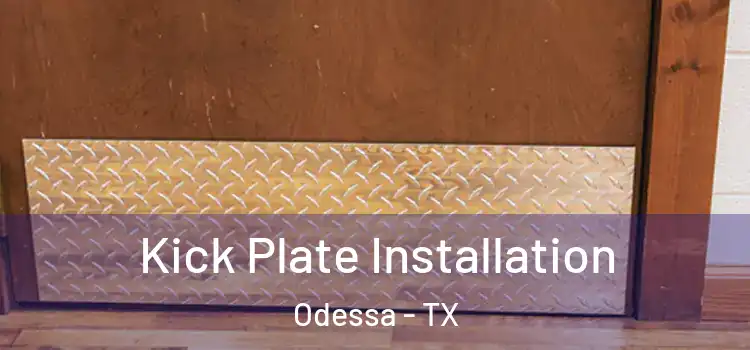  Kick Plate Installation Odessa - TX